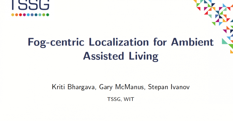 Fog-centric Localization for Ambient Assisted Living